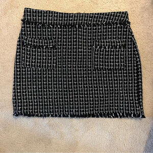 Tweed  Mini Skirt